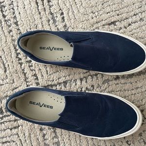 Men’s slip on shoes.